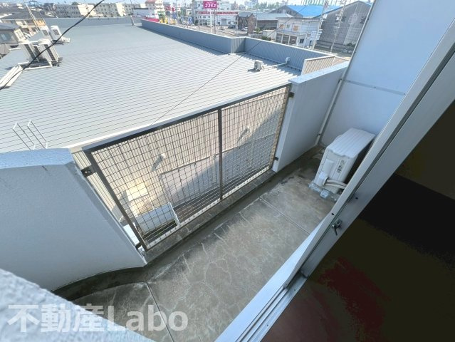 パールメゾン松茂　のバルコニー