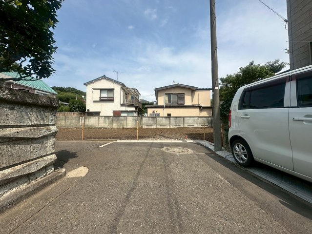 練馬区石神井台１丁目　新築一戸建　西武池袋線　石神井公園の前面道路含む現地写真
