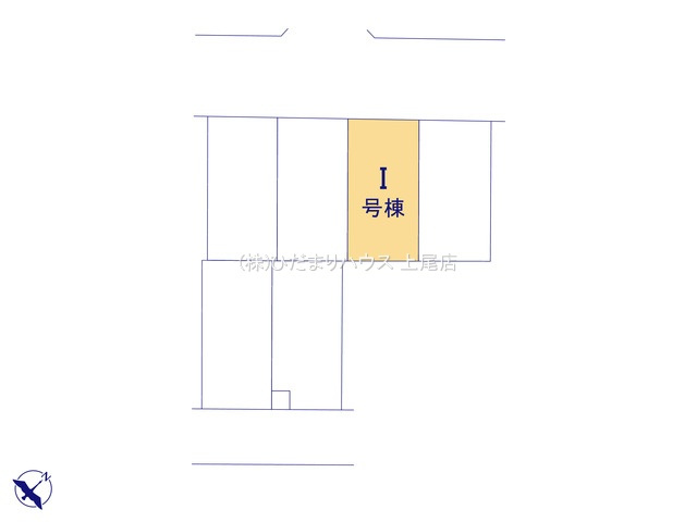 北本市宮内2期　新築戸建　ハートフルⅠの区画図