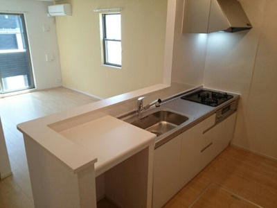 【キッチン】 | リヴェール松島Ⅱ | 使いやすいキッチンです