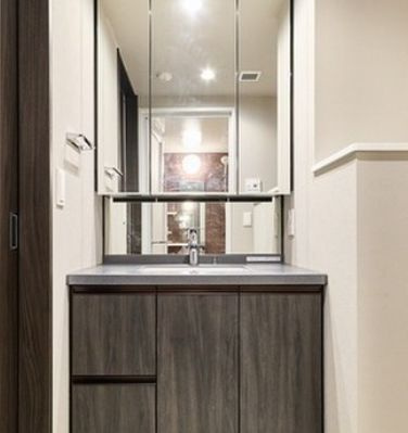 【独立洗面台】 | BPRレジデンス東日暮里 | 朝の身支度には欠かせない独立洗面化粧台