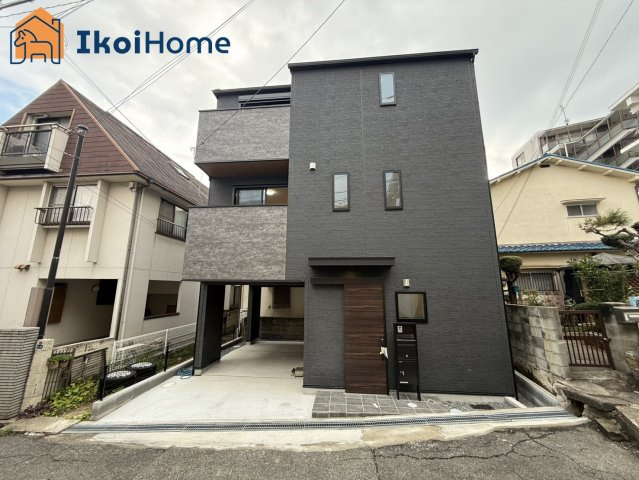 明石市中朝霧丘　新築戸建の外観|【ホームページに現地動画掲載中】●年中無休：当日予約可●ZEH水準住宅！3階明石海峡大橋望めます！