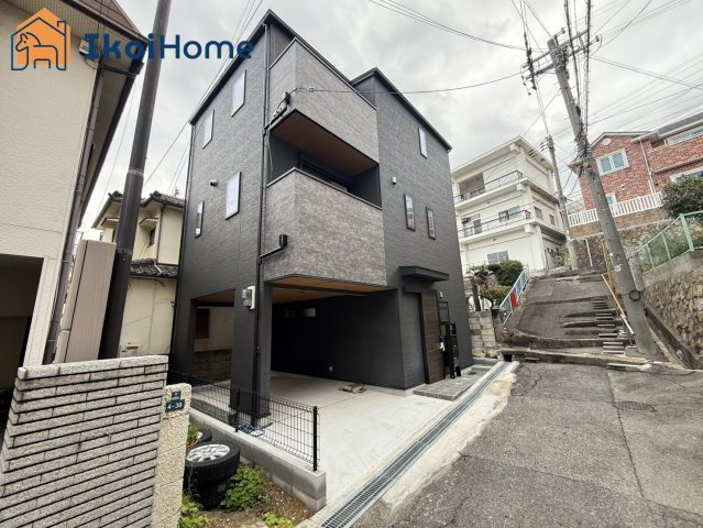 明石市中朝霧丘　新築戸建の前面道路含む現地写真|【ホームページに現地動画掲載中】●年中無休：当日予約可●人丸小までは徒歩12分●大蔵中までは徒歩4分