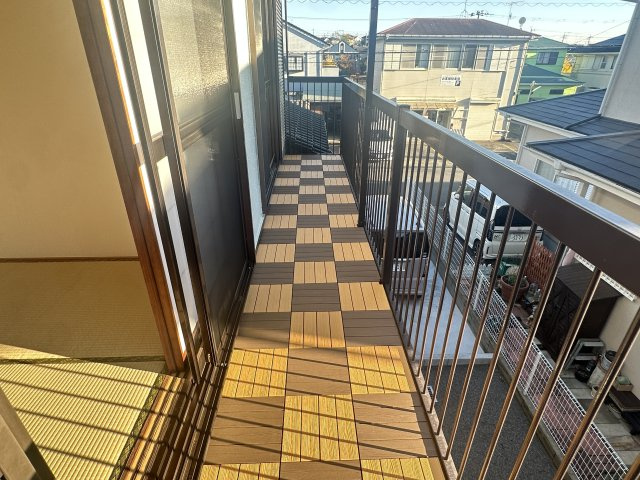 八街市泉台2丁目中古戸建のバルコニー