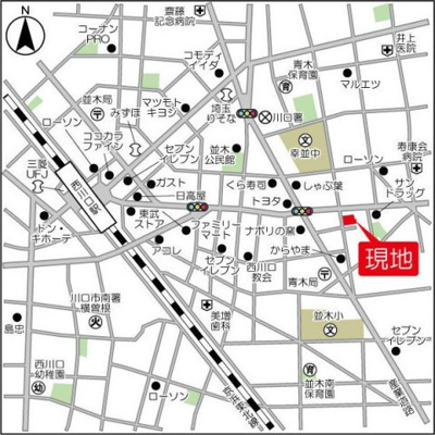 【地図】 | アルファコート西川口２２