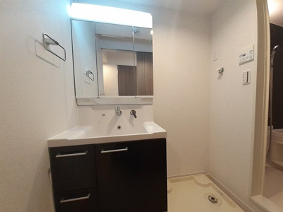 【洗面所】 | ファイン　レジデンスＭ | 脱衣スペースもあります