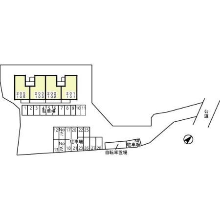 パストラルＫ－３の区画図