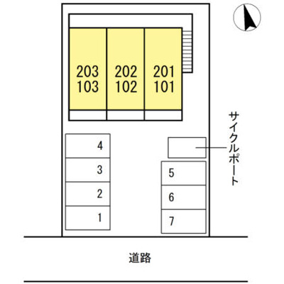 【区画図】 | リバーサイド夕葉 | 【リバーサイド夕葉】