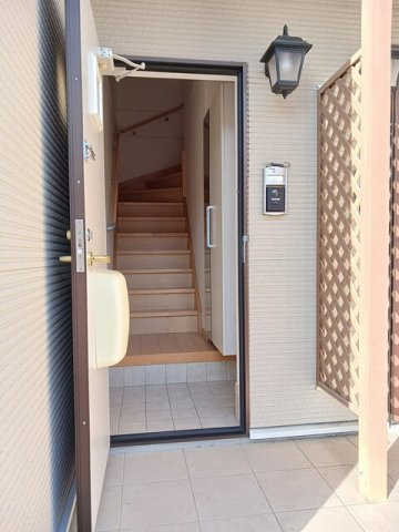 ロッソフィオーレＣの玄関