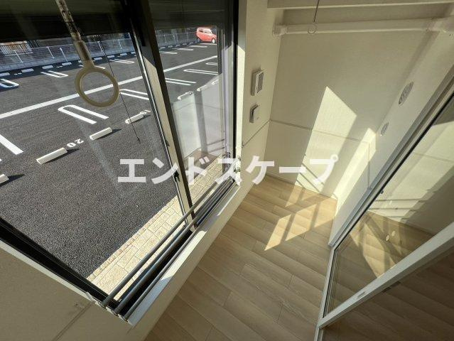 カメリア　塩川　Ｂのバルコニー|高崎、前橋のお部屋探しはエンドスケープまで！お客様の理想お聞かせ下さい♪