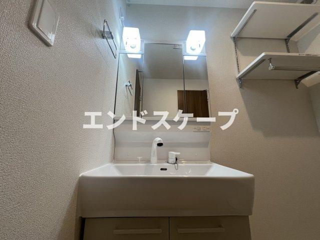 カメリア　塩川　Ｂの洗面所|高崎、前橋のお部屋探しはエンドスケープまで！お客様の理想お聞かせ下さい♪