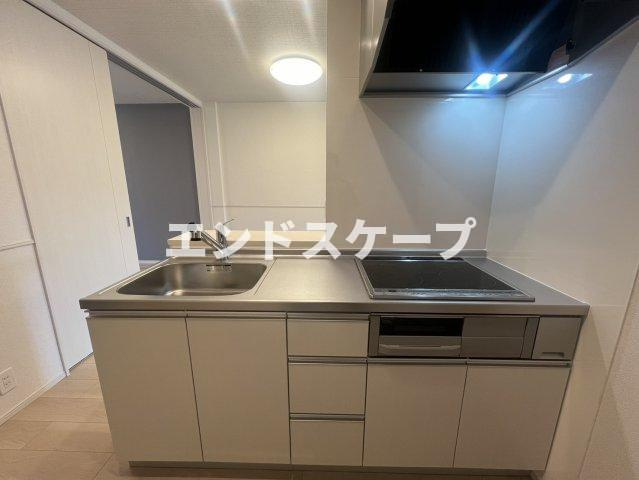 カメリア　塩川　Ｂのキッチン|高崎、前橋のお部屋探しはエンドスケープまで！お客様の理想お聞かせ下さい♪