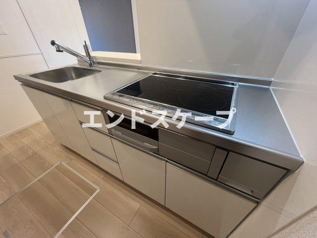 カメリア　塩川　Ｂのキッチン|高崎、前橋のお部屋探しはエンドスケープまで！お客様の理想お聞かせ下さい♪