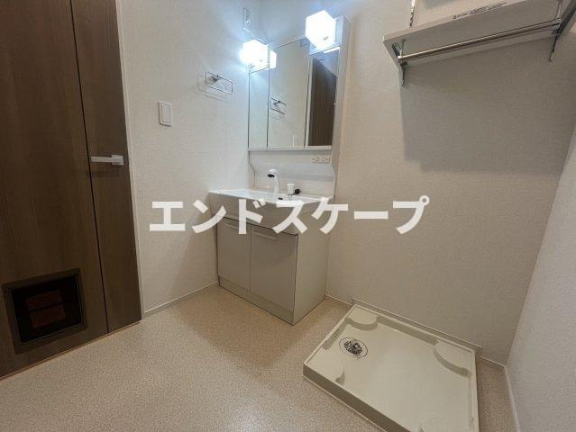 カメリア　塩川　Ｂの洗面所|高崎、前橋のお部屋探しはエンドスケープまで！お客様の理想お聞かせ下さい♪