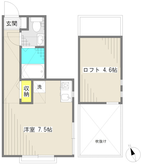 【間取り】 | カーザ・チェレステ