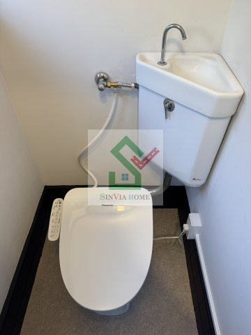 石神貸家のトイレ