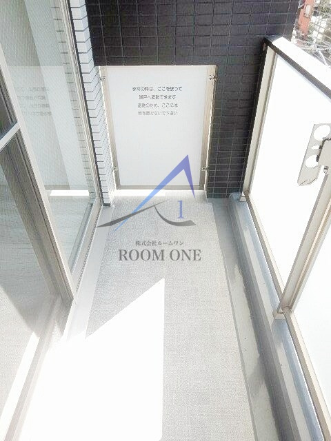 ガーラ・ヴィスタ水天宮前のバルコニー|バルコニーです。