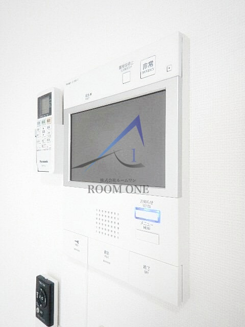 ガーラ・ヴィスタ水天宮前のセキュリティ|モニター付きインターホンです。