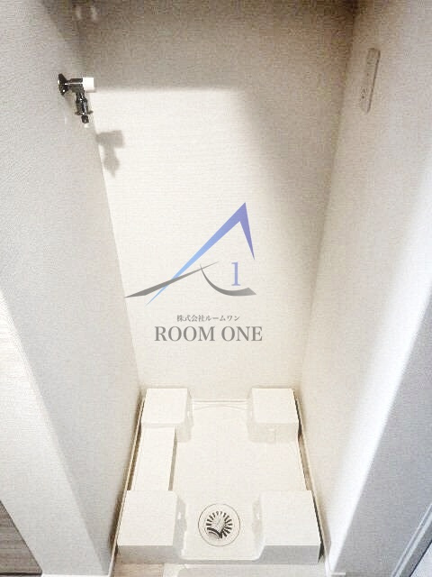 ガーラ・ヴィスタ水天宮前の設備|洗濯機置き場です。