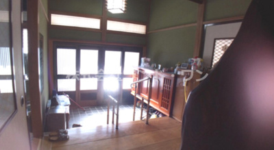 【玄関】 | 飯能市上直竹下分 | 外から入った玄関