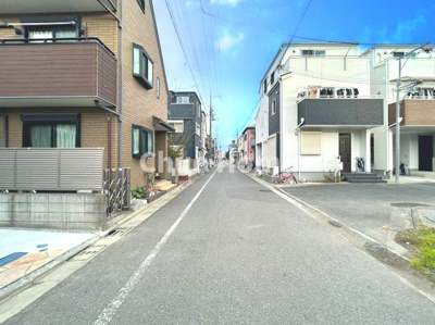 【前面道路含む現地写真】 | 江戸川区東小岩4丁目新築分譲住宅 | 全面道路