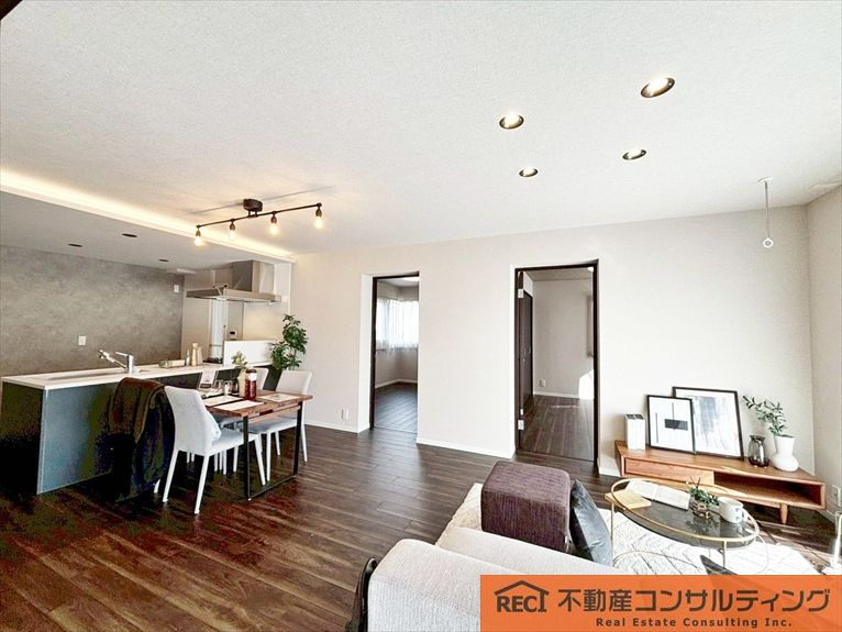 夙川レックスマンションの居間・リビング