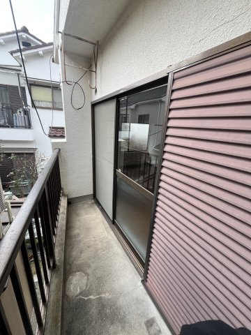 舞美荘のバルコニー