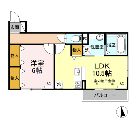 Es tupendoの間取り