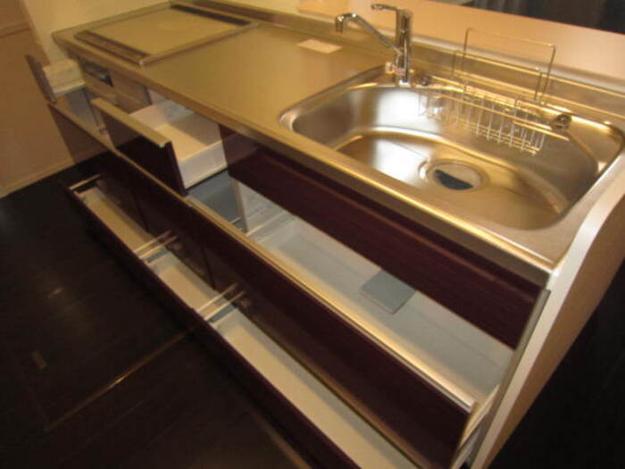 サステイナブルハウスのキッチン