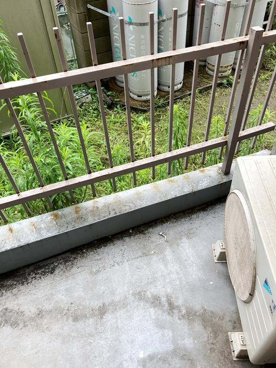 グリーンピア千寿のバルコニー