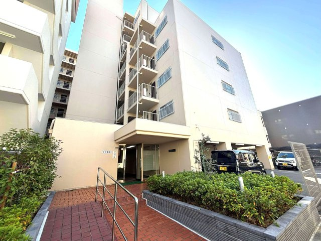 【外観】 | 新深江サンハイツ　★専用庭付・南向き