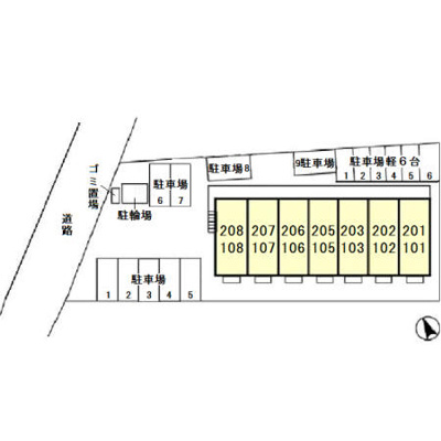 【区画図】 | メゾン成田