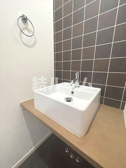 サニーブリーズ板橋の洗面所