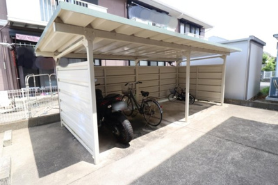 【その他共用部分】 | シャトレ・モリヤマ ＣＤ | 駐輪場