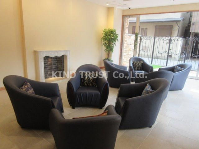 ビエラコート天神橋のロビー|建物の内部です