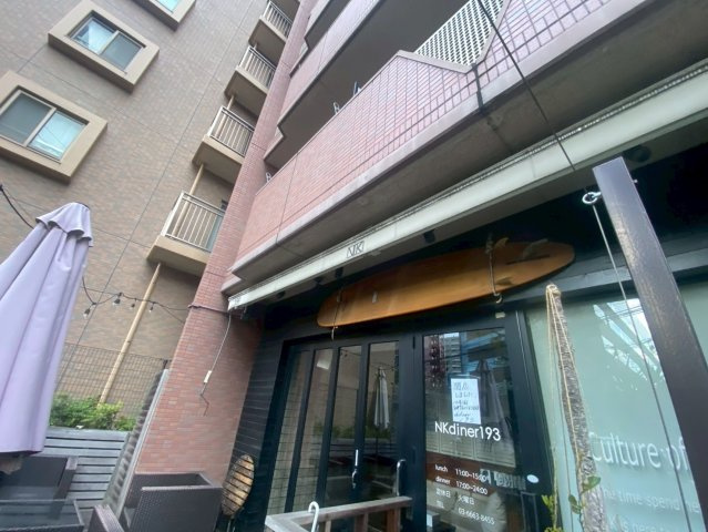 ルシェール西葛西のエントランス
