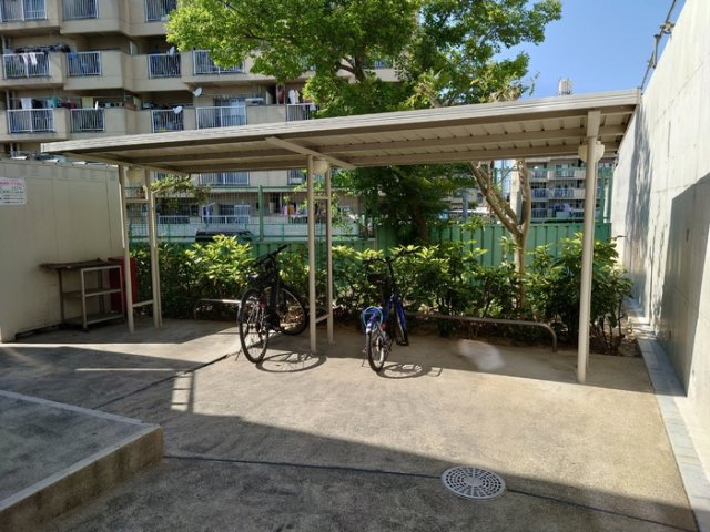 ハレクノ梶田のその他共用部分|駐輪場です