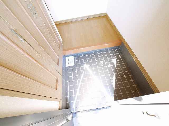 イーストタウン朱雀の玄関|シンプルで使いやすい玄関です