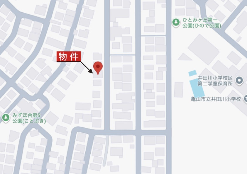 亀山市川合町の地図|詳細Map