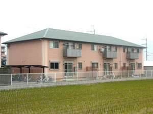 ラ・プリミエール城東 Bの外観|きれいな外観です