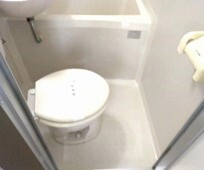 【トイレ】 | メゾン平野 | 落ち着いた色調のトイレです