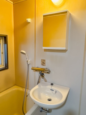 脱衣スペースもあります