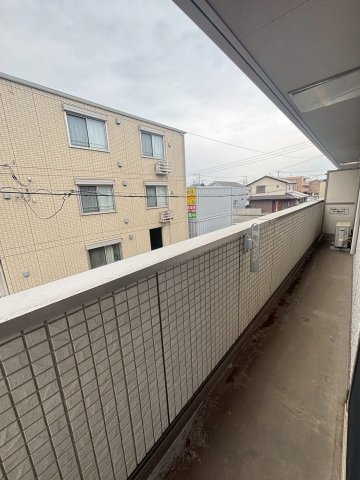 メディフィス西府のバルコニー