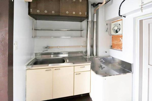 ビレッジハウス向山3号棟のキッチン|ビレッジハウスの同一物件・同一タイプの間取りの写真です