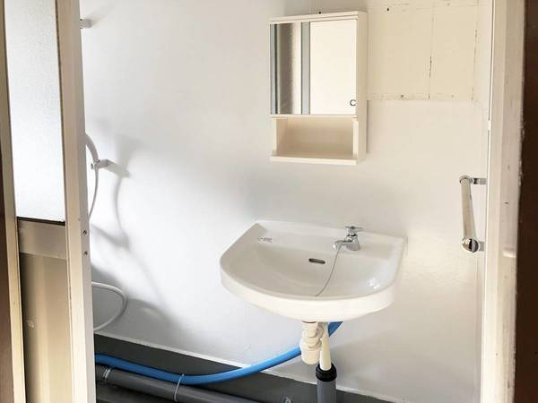 ビレッジハウス向山3号棟の洗面所|ビレッジハウスの同一物件・同一タイプの間取りの写真です