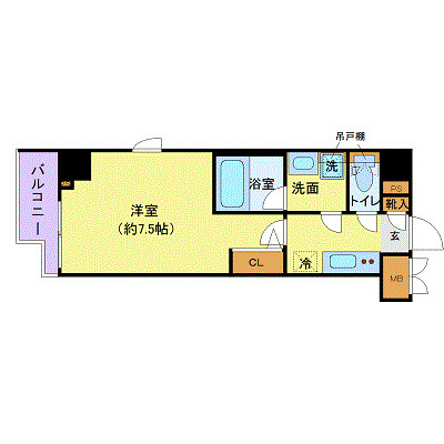 ZOOM市谷本村町の間取り