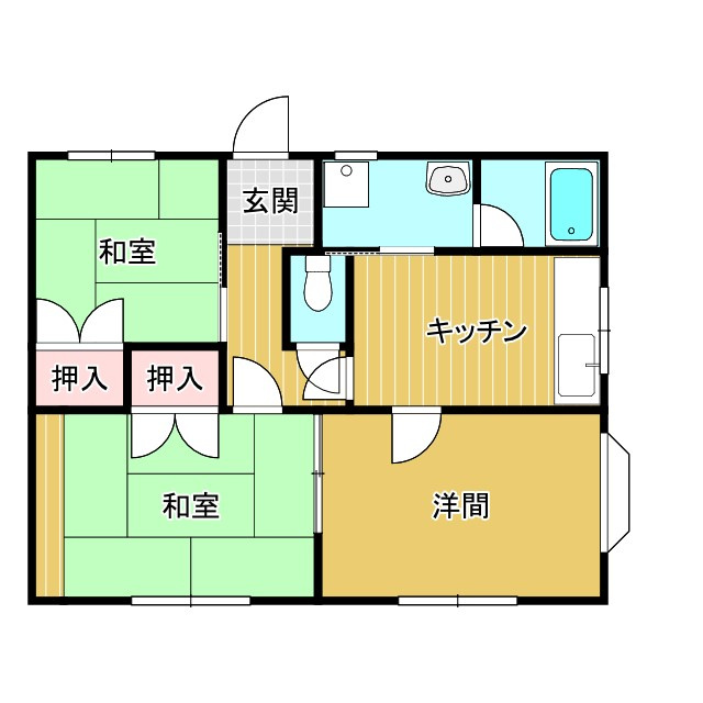 リンムーハイツの間取り