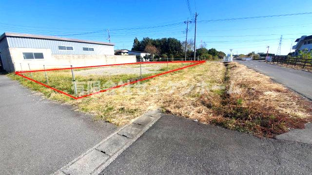 熊谷市永井太田　売地（建築条件無し）の外観