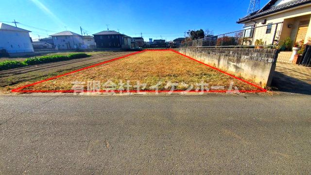 深谷市東方　売地（建築条件無し）の外観