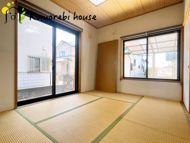 北足立郡伊奈町栄3丁目　中古一戸建ての和室|柔らかい畳が心地よい和室